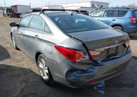 2013 Hyundai Sonata Gls из США, поврежденный, VIN 5NPEB4AC6DH774049
